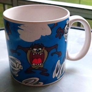 Vintage 1994 Taz/Tasmanian Devil Looney Tunes Applause Ceramic Coffee Mug Cup